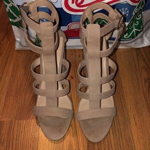 Strapping Block Heel Sandal